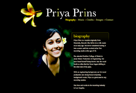 Priya Prins website
